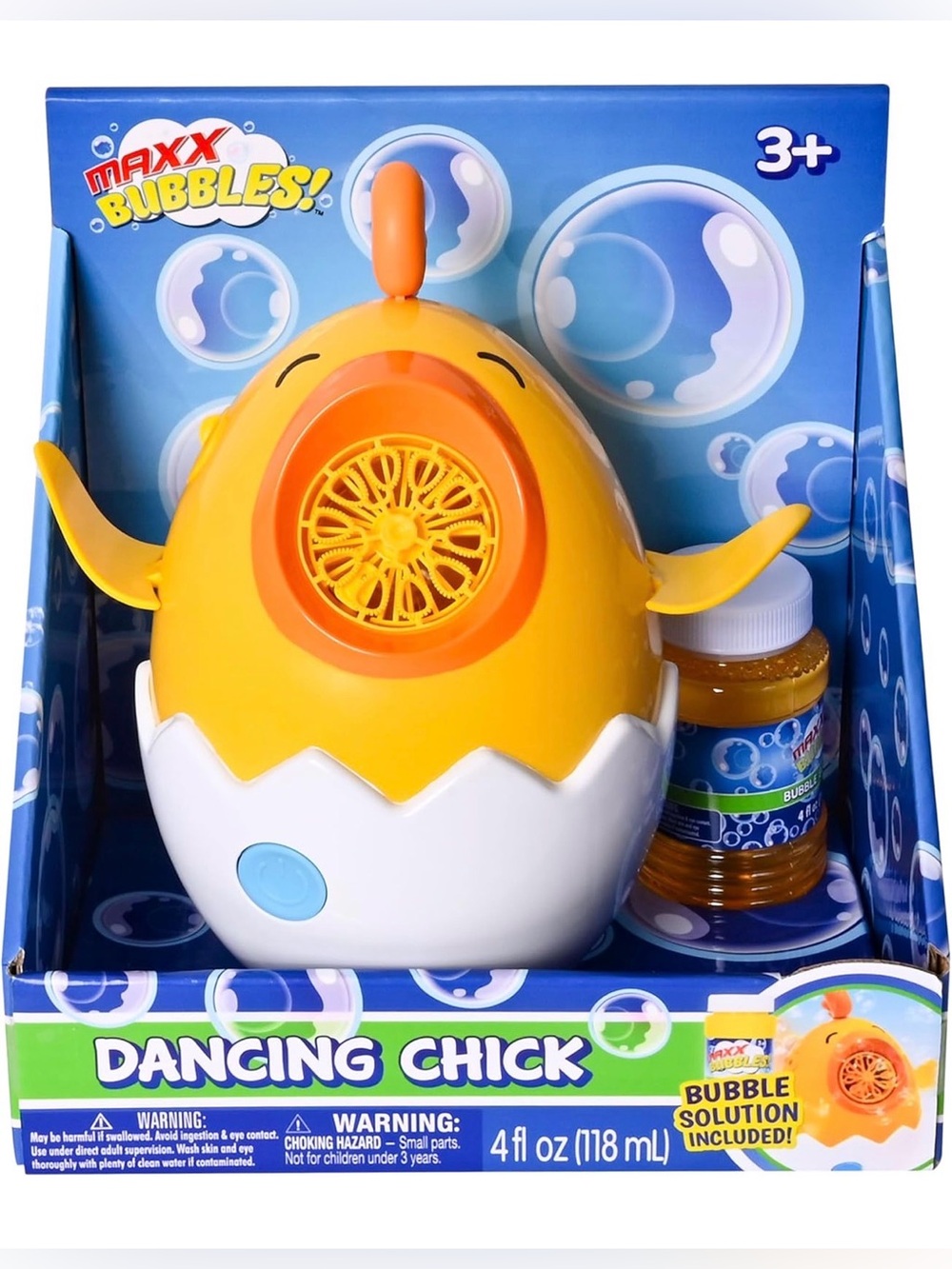 Dancing Chick Bubble Machine - Yellow